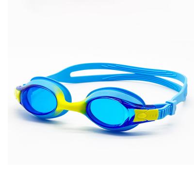 China Factory made quick adjustable silicone belt waterproof competitive price kids anti fog UV protection kids swimming goggles for wholesale for sale