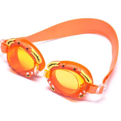 China Anti Fog Protective Cartoon Anti Fog Goggles Cartoon Cute Baby UV Waterproof Dolphin Funny Non Disjoint Swimming Swimming Goggles Child for sale