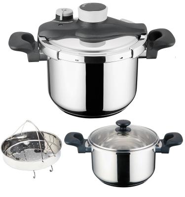 China Viable Manufacturer Safe Use High Quality Pressure Cookers Stainless Steel Induction Pressure Pot Cooker for sale