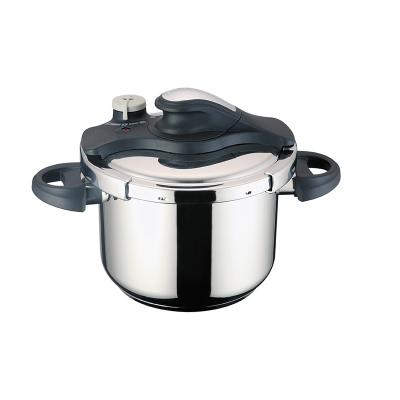 China Sustainable Manufacturer Commercial Steel Pressure Cooker 5L Gas Presser Cooker Stainless Steel Induction for sale