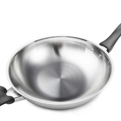 China Viable Manufacturer Factory Direct Supplier Non-stick Pan 30/32cm Wok for sale