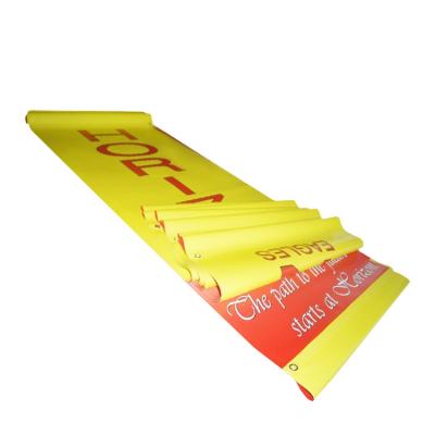 China Customized Hanging Printing Logo Outdoor PVC Vinyl Banner Using For Advertising for sale