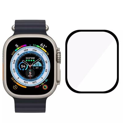 China Smart Watch For Apple Watch Ultra Screen Protector 49mm Case 9h Sapphire for sale