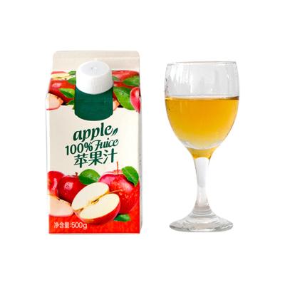 China Low Fat Hot Selling Naturally Gluten Free 100% Pure Fresh Apple Fruit Juice for sale