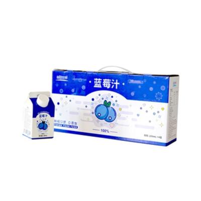 China Blueberry Aftertaste Low Fat Promotional Specials Purity 100% Refreshing Drink for sale