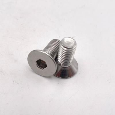 China DIN7991 Standard High Strength Countersunk Stainless Steel Hexagon Socket Bolt DIN7991 for sale