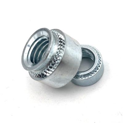 China Heavy Industry Drive In Rivet Tuck Nut For Steel Sheet Frame Galvanized M4 M5 M6 M8 M10 Carbon Steel for sale