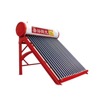 China Good Quality Car Supplier Custom Pressurized Colored Steel Solar Water Heaters for sale