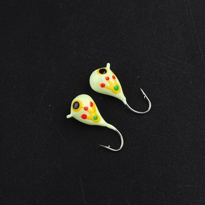 China SUPERIORFISHING Advance Tear Drop Ice Jigs Lure Anti-rust Hooks Lead Ice Fishing Lures Building IL008 for sale