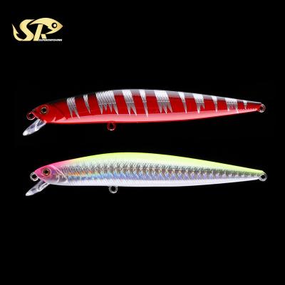 China SUPERIORFISHING Minnow 110mm Diver 13g Perch Lure Pencil Sinking Deep Minnow Fishing Lures T015S STDH1T015S for sale