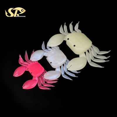 China SUPERIORFISHING Crab Lure 5cm 8.5cm 9cm 12cm soft PVC bait simulation crab fishing lure PX182 5cm/8.5cm/9cm/12cm for sale