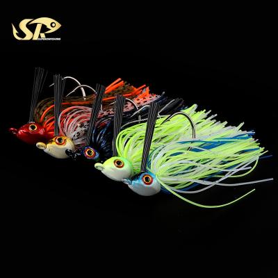 China SUPERIORFISHING Rubber Jig Head Jig Jig 12g 15g Hook Fishing Lures M19 SHKJ4RBM19 for sale