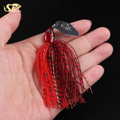 China SUPERIORFISHING Chatterbait 10g 14g Jack Hammer Lure High Quality Metal Jig Main Bass Bait Fishing Lures CTEX14 14g for sale