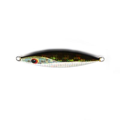 China Lead Superiorfishing Metal 9.3cm 80g 3D Eyes Japanese Metal Lead Artificial Pitch Builds Lure Quality Slow Building Casting Paint for sale