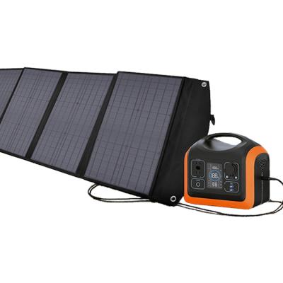 China Wholesale 220V outdoor camping solar generador portatil off grid 500W 600W AC input/output solar system portable generator for sale