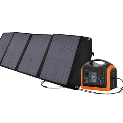 China Wholesale Outdoor Camping Solar Power Generator D AC Portable DC Output Expandable Output Panel Solar Electricity Solar Generator for sale