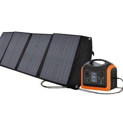 China Outdoor camping wholesale generator solar port up generators and outdoor backup charger solar power batteries panels for sale