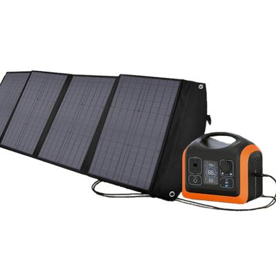 China Wholesale outdoor scam solar panel generador camping solar home used small size solar charging electric solar generator for sale