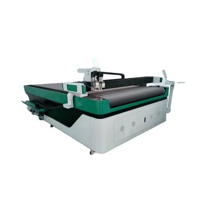 China 1600mm*2500mm (length*width) other sizes can be customized leather pad rubber material efficient cutting machine for sale