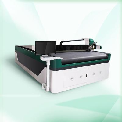 China Automatic Feeding System Hot Sale CNC Carpet Textile Sheet Automatic Soft Material Knife Cutting Machine for sale