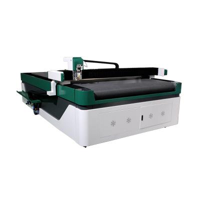 中国 1600mm*1200mm (length*width) other sizes can be customized good quality leather split roll knife oscillating cutting machine 販売のため