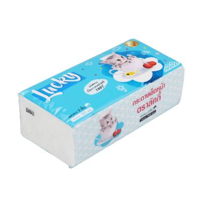 China High Quality Customized Eco - Friendly Label Packaging Tissue Soft Pack Facial Paper for sale