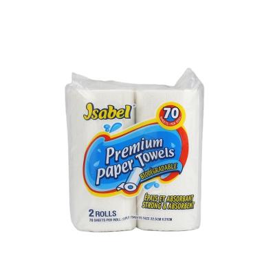 China Best Option Rolls Kitchen Softer Tissue Lint Free Jumbo Paper Towel Big Size for sale