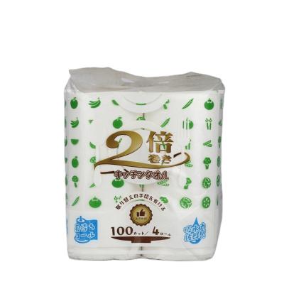 China Eco Friendly 100% Wood Pulp Jumbo Roll Kitchen Lint Free Paper Towel From China Manufacturer for sale