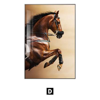 China Wholesale Traditional Modern Horses in Crystal Painting Artwork Crystal Painting Wall Art Porcelain Diamond Painting for sale