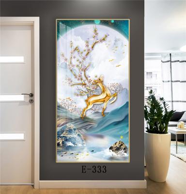 China Modern Wholesale Porch Decorative Painting Beautifully Involved Browse Crystal Porcelain Painting Suppliers for sale