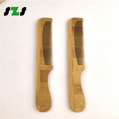 China Natural Private Label Eco-Friendly Biodegradable Wooden Bamboo Comb for sale