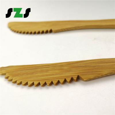 China Natural Disposable Bamboo Cheese Cutting Knife for sale