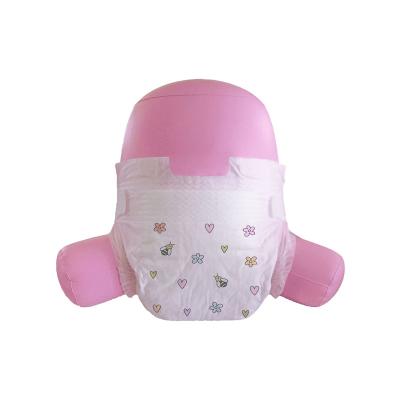 China Free Samples Embroidered OEM Skin Care Little Angel Raw Material Baby Diapers / Disposable Diapers Sale for sale