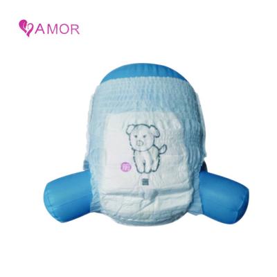 China Gold OEM Printed Disposable Baby Pants Diapers At Wholesale Prices for sale