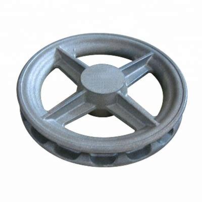 China Cast Iron OEM Sand Casting Groove V Belt Cast Iron Pulley Wheel for sale