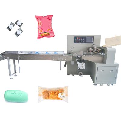 China Automatic Food Cookie Instant Noodle Food Bags Pillow Wrap Package Packing Machine Te koop