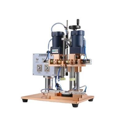 中国 Food semi automatic screw top capping machine pump capper closing small bottle capping machine 販売のため