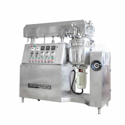 中国 Comestic Vacuum Emulsifying Mixer For Cosmetic Cream Mixer With Homogenizer 販売のため