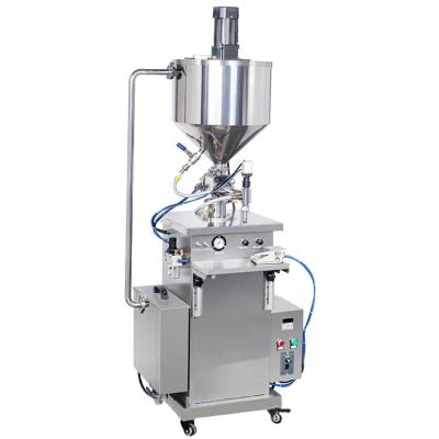 China Semi Automatic Food Bottle Filling Machine Glass Round Liquid Filling Machine for sale