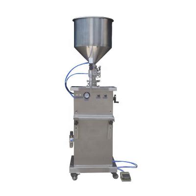 China Food Shampoo Filling Machine Semi Automatic Liquid Pneumatic Filling Machine For Cosmetic Cream en venta