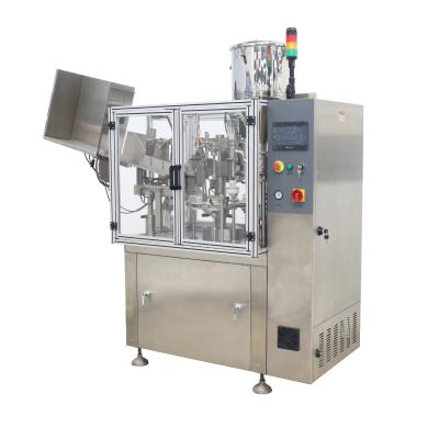 中国 Full-auto food soft tube filling sealing machine for pharmacy cosmetic and food cream soft tube 販売のため