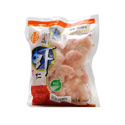 China Barrier LIXING PACKAGING Seafood Frozen Food Packaging Dry Shrimp Heat Sealable Bag for sale