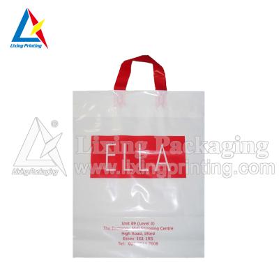 China Fence LIXING poly plastic shopping bag factory a4 PACKAGING size for sale