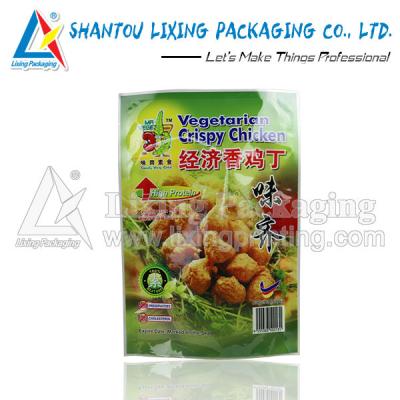 China Vegetarian Crispy Barrier Chicken Packaging Bag for sale