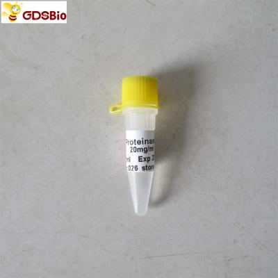 China aspecto descolorido de la solución N9011 de la proteinasa K de 20mg 1ml en venta