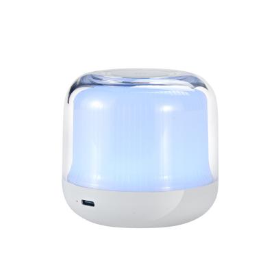 China LED Bluetooth Flashing Light Speaker High Quality Color Changing Speakers With Color Touch Mini Bluetooth Desktop Speakers for sale