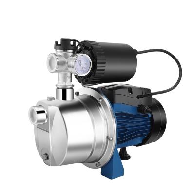 China Selling best 1.5HP 1INCH and flood control electric head 45m booster waterpump stainless steel self priming jet automatic water pump for sale