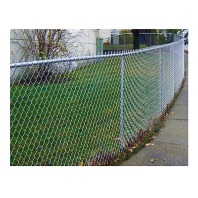 China Factory Direct Selling Easily Assembled 6 Feet 8 Feet Metal Chain Link Fence For Farm Garden Protection Without Burrs for sale