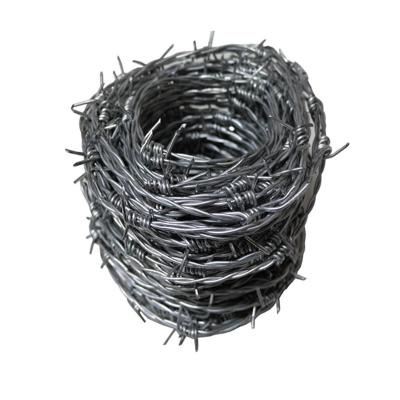 China Farm factory sale hot sale barbed wire steel fence directly galvanized barbed wire roll for sale