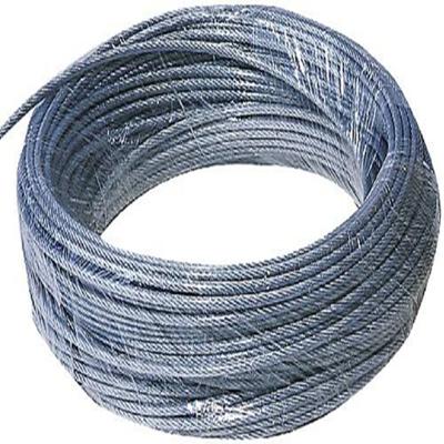 China Construction Customized Netting Well Galvanized Steel Wire Rope For Cable Greenhouse Building Construction for sale